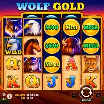Rollero - Wolf Gold Slot Game - Pragmatic Play Pokie
